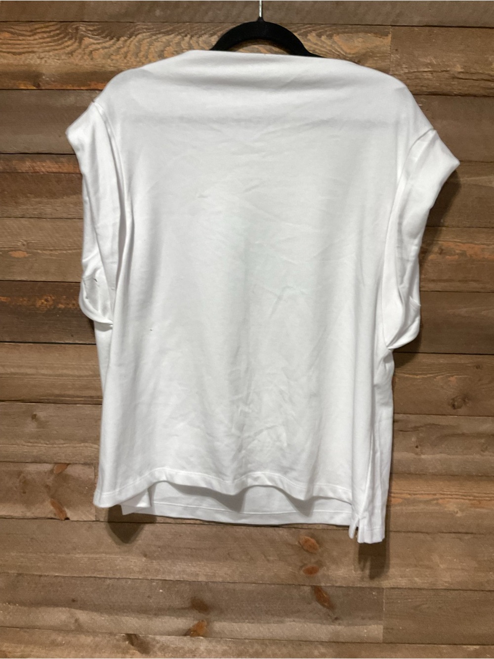 Free Assembly White Cap Sleeves Women’s Size XXL 20